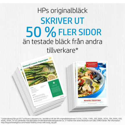 Original Tintenpatrone HP Blau Türkis