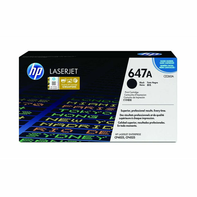 Original Toner HP CE260A Schwarz (1 Stück)