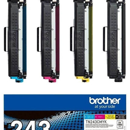 Brother TN-243CMYK Original Tonerkartusche Multipack 4-farbig Neu