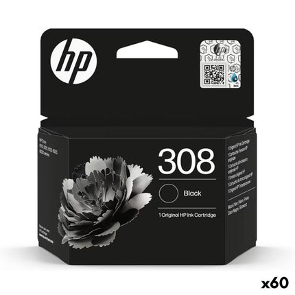 Original Tintenpatrone HP Nº 308 Schwarz (60 Stück)