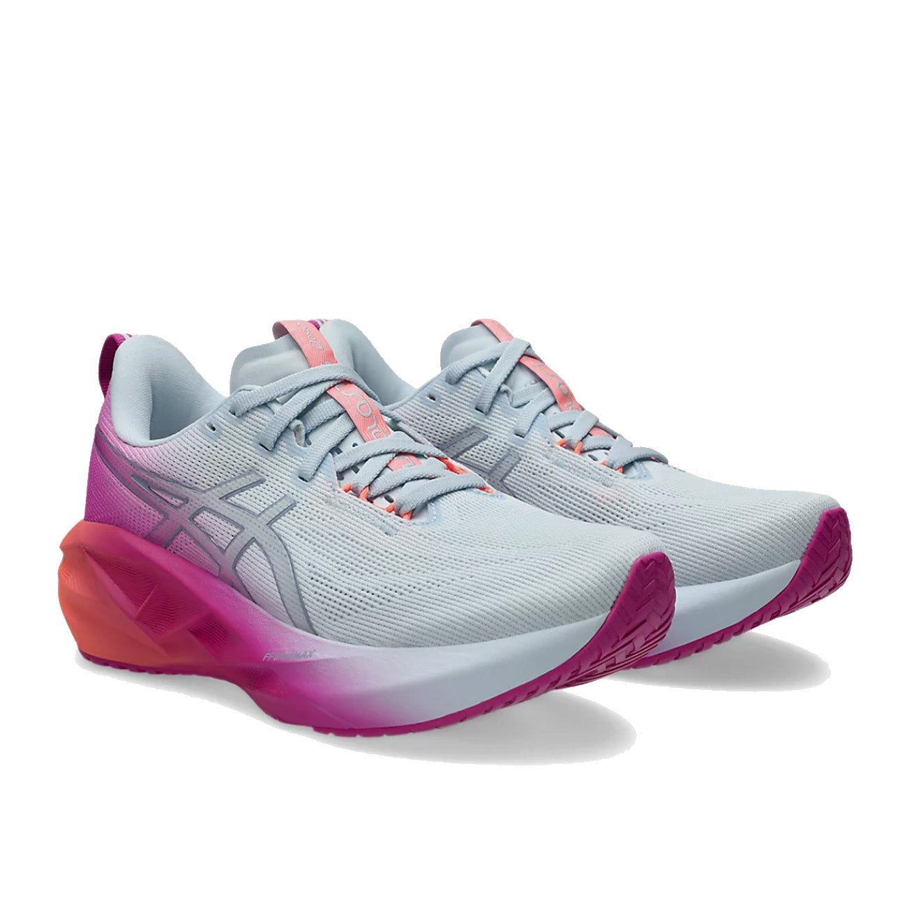 Asics Novablast 5 Damen Sunny Sizzle Sky Digital Sakura